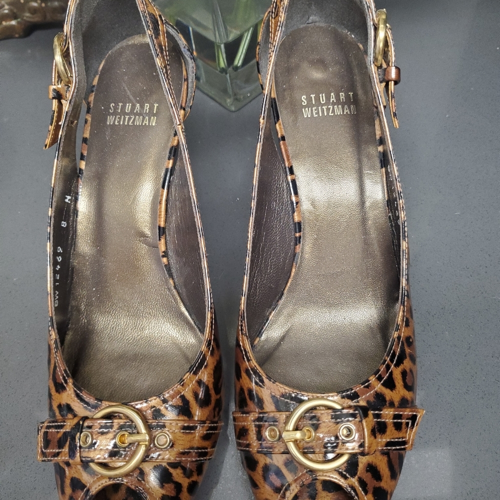 Leopard Style Heels